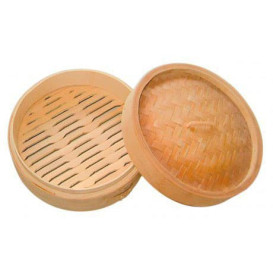 Verpackung aus Bambu Dim Sun Ø8x6cm (200 Einheit)
