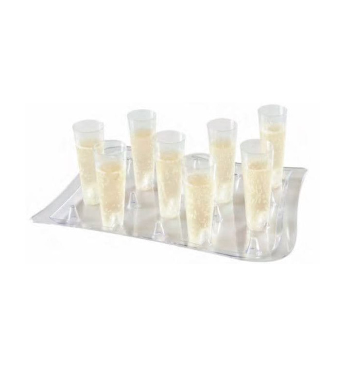 Plastik Schale Transp. Plastik Sektflöte 37x26cm (10 Einh.) Plastik Schale Transp. Plastik Sektflöte 37x26cm (10 Einh.)