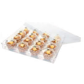 Kit Plastiktablett Kapazität 16 plastikschale Sechseckige (1 Einheit)
