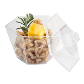Kit Plastiktablett Kapazität 16 plastikschale Sechseckige (1 Einheit)