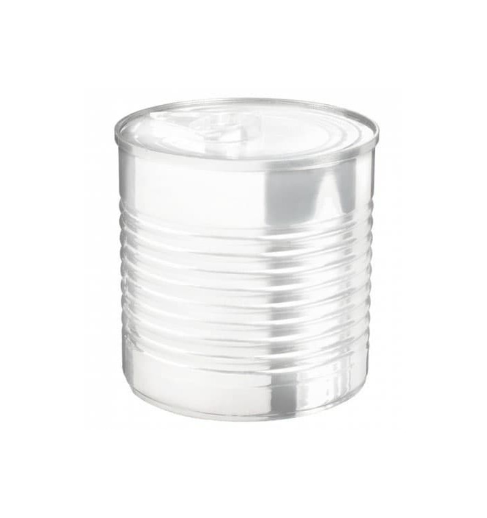 Konservendose Plastik Transparent PS 220ml Ø7,4x7cm (20 Stück) Konservendose Plastik Transparent PS 220ml Ø7,4x7cm (20 Stück)