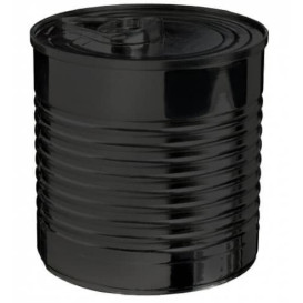 Konservendose Plastik Schwarz PS 110ml Ø6x5,7cm (25 Stück)
