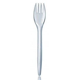 Plastikgabel "LUXURY" Transparent 175mm (100 Stück)