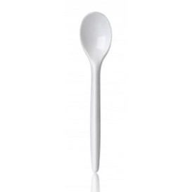 Plastiklöffel "Luxury" weiß 123mm (2.000 Stück)