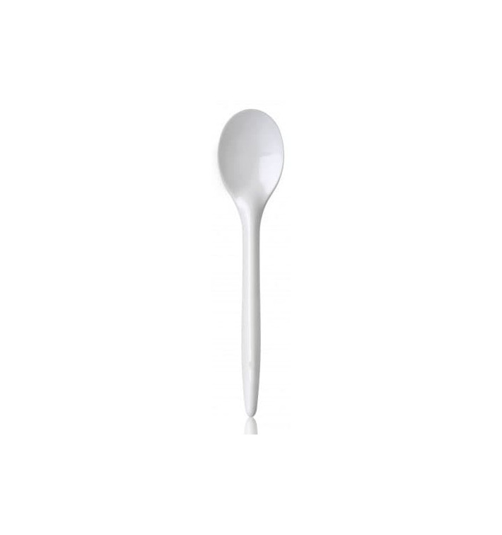 Plastiklöffel "LUXURY" weiß 175mm (100 Stück) Plastiklöffel "LUXURY" weiß 175mm (100 Stück)