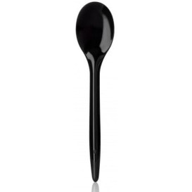 Plastiklöffel "LUXURY" schwarz 175mm (2.000 Stück)