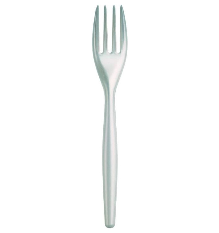 perlweiß Plastikgabel Easy PS 180mm (500 Stück) perlweiß Plastikgabel Easy PS 180mm (500 Stück)