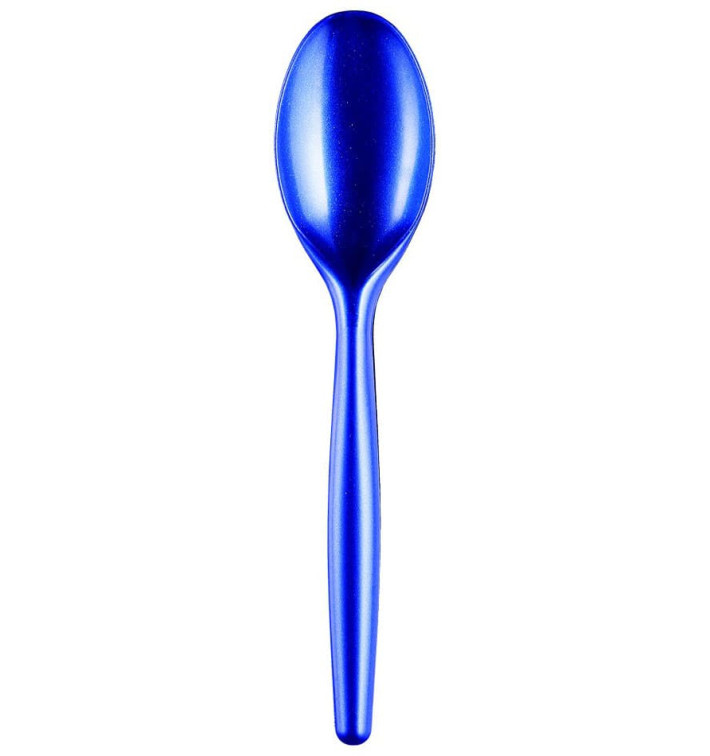perlblau Plastiklöffel Easy PS 185mm (20 Stück) perlblau Plastiklöffel Easy PS 185mm (20 Stück)