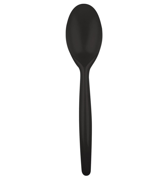 Schwarz Plastiklöffel Easy PS 185mm (20 Stück) Schwarz Plastiklöffel Easy PS 185mm (20 Stück)