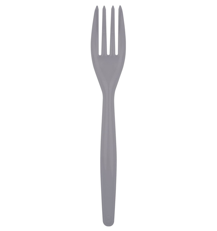 Grau Plastikgabel Easy PS 180mm (500 Stück) Grau Plastikgabel Easy PS 180mm (500 Stück)