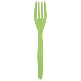 grün Lima Plastikgabel Easy PS 180mm (20 Stück)