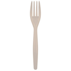 beige Plastikgabel Easy PS 180mm (20 Stück)