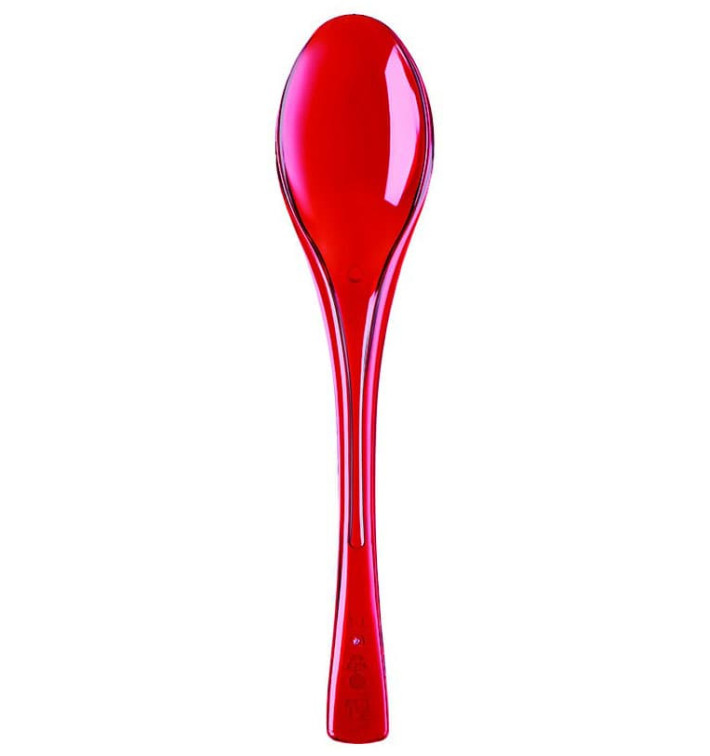 rot Transp. Plastiklöffel Fly 145mm (50 Stück) rot Transp. Plastiklöffel Fly 145mm (50 Stück)