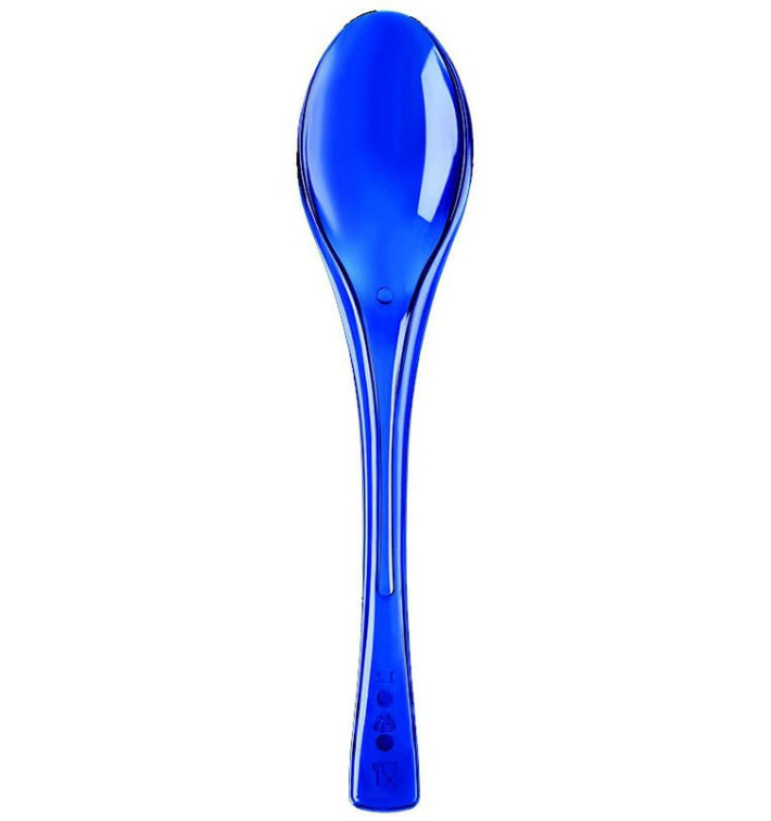 Blau Transp. Plastiklöffel Fly 145mm (3000 Stück) Blau Transp. Plastiklöffel Fly 145mm (3000 Stück)