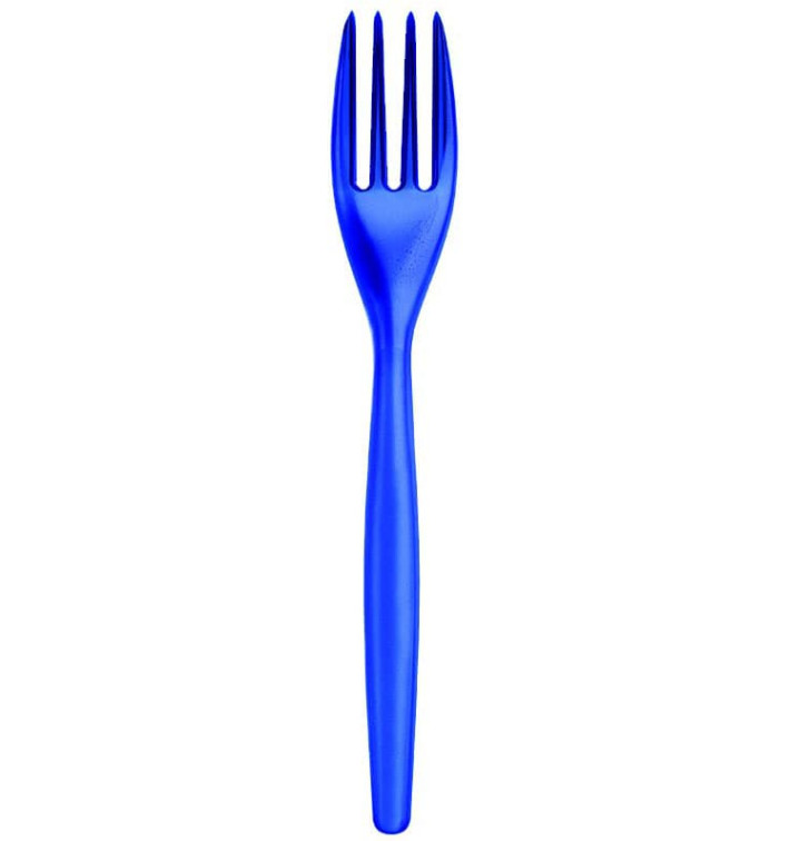 Blau Transp. Plastikgabel Easy PS 180mm (20 Stück) Blau Transp. Plastikgabel Easy PS 180mm (20 Stück)