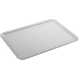 Plastiktablett Präsentation Tray Weiß 37x50cm (24 Stück)