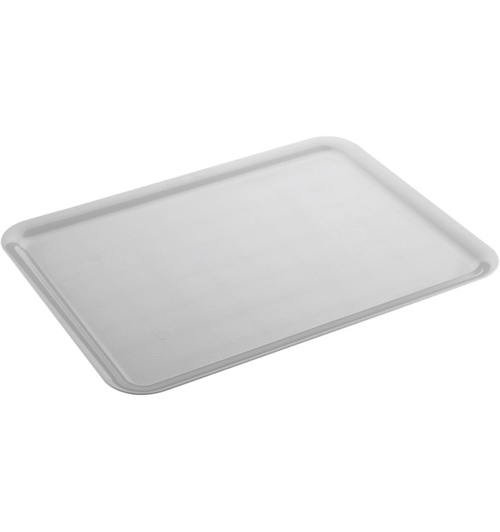 Plastiktablett Präsentation Tray Weiß 37x50cm (24 Stück)