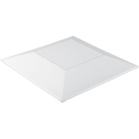 Deckel für Servierplatte "Fiesta" Transparent 250x250mm (30 Stück)