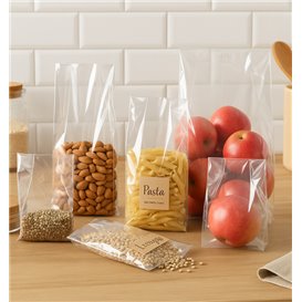 Bolsas polipropileno biorientado sin cierre 4x25 cm G-130 (100 Uds)
