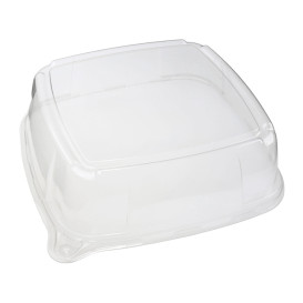 Plastikdeckel Transparent für Tablett 27x27x8cm (25 Stück)