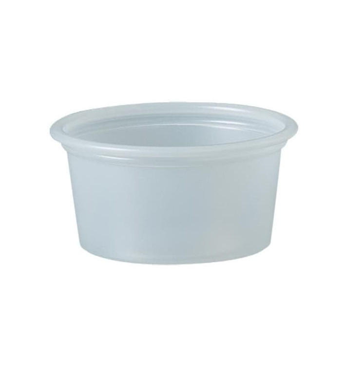 Dressingbecher Plastik PS für Soβen 22ml Ø44,5mm (5000 Stück) Dressingbecher Plastik PS für Soβen 22ml Ø44,5mm (5000 Stück)
