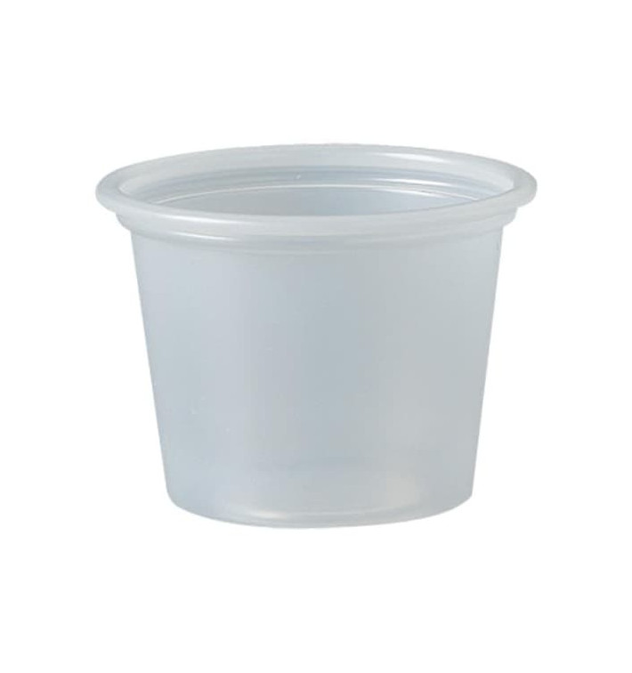 Dressingbecher Plastik PS für Soβen 30ml Ø44,5mm (250 Stück) Dressingbecher Plastik PS für Soβen 30ml Ø44,5mm (250 Stück)