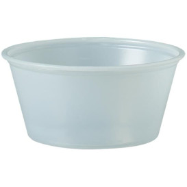 Dressingbecher Plastik PS für Soβen 100ml Ø74mm (2500 Stück)