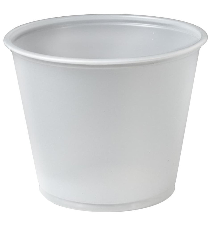 Dressingbecher Plastik PS für Soβen 165ml Ø74mm (2500 Stück)