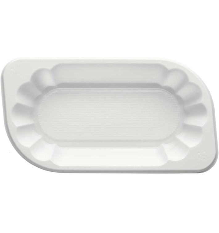 Plastiktablett PS weiß 250ml (1500 Stück) Plastiktablett PS weiß 250ml (1500 Stück)