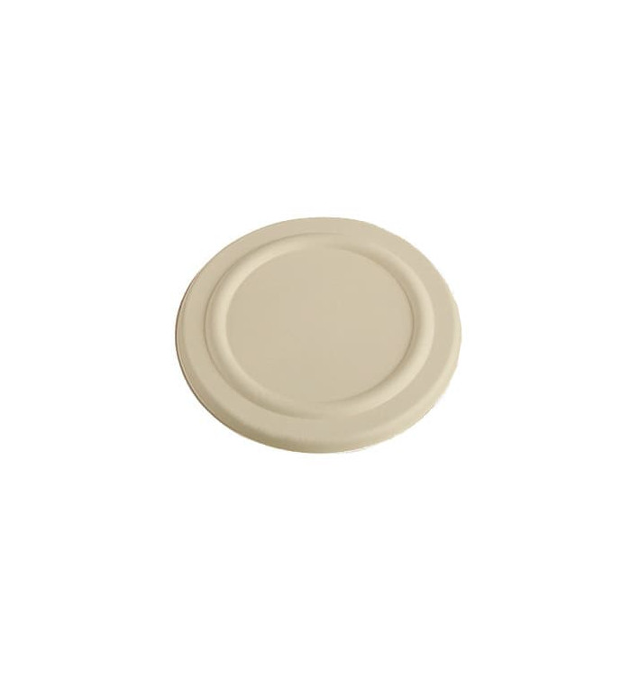 Deckel Flach für Becher aus Zuckerrohr 230ml Ø80mm (100 Stück) Deckel Flach für Becher aus Zuckerrohr 230ml Ø80mm (100 Stück)