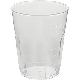 Hartplastikbecher "Diamant" PS Transp. Cristal 50ml (50 Stück)