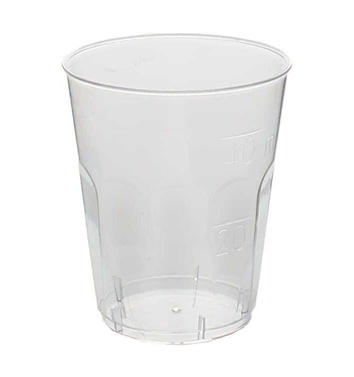 Hartplastikbecher "Diamant" PS Transp. Cristal 50ml (50 Stück) Hartplastikbecher "Diamant" PS Transp. Cristal 50ml (50 Stück)