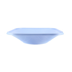 Viereckige Plastikschale PP "X-Table" Violett 180x180mm (8 Stück)