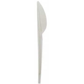 Messer Biologisch Abbaubarer PLA Weiß 175 mm (15 Stück)