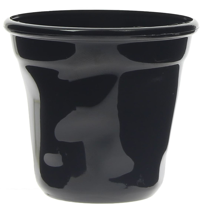 Plastikbecher Präsentation "Cabosse" schwarz 60ml (300 Stück) Plastikbecher Präsentation "Cabosse" schwarz 60ml (300 Stück)