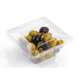 Plastikschale klein PET 175ml 90x90x40mm (600 Stück)