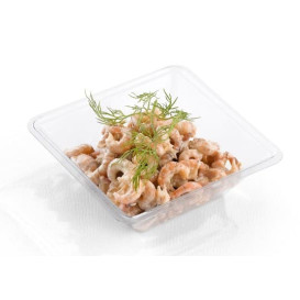 Plastikschale klein PET 175ml 90x90x40mm (600 Stück)