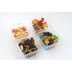 Plastikschale klein PET 250ml 90x90x60mm (50 Stück)