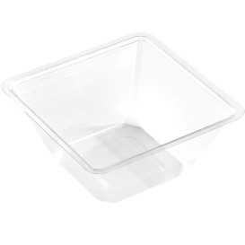 Plastikschale klein PET 250ml 90x90x60mm (50 Stück)