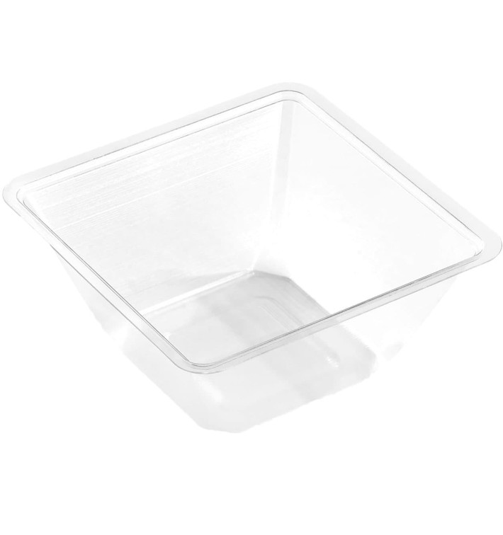 Plastikschale klein PET 250ml 90x90x60mm (600 Stück)