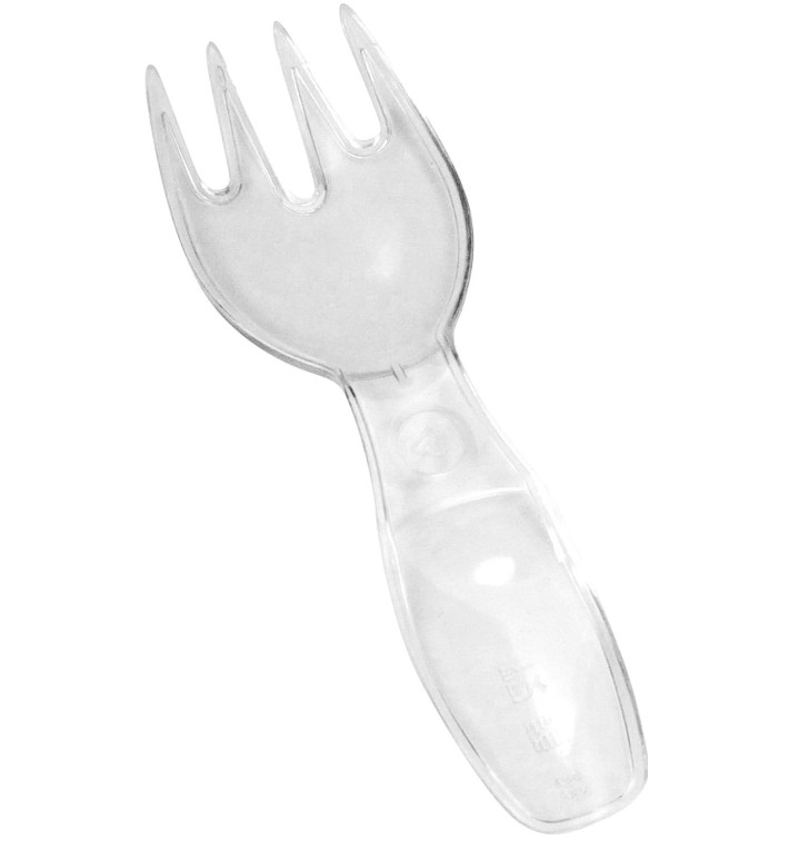 Häppchen-Gabel Transparent Small 8cm (250 Einh.) Häppchen-Gabel Transparent Small 8cm (250 Einh.)
