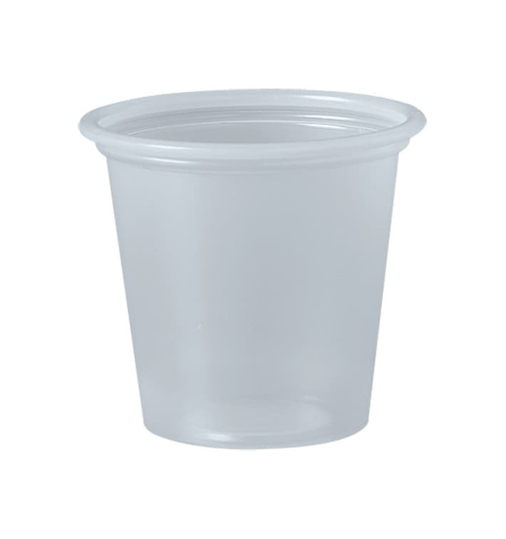 Dressingbecher Plastik PP für Soβen Transp. 35ml Ø48mm (250 Stück) Dressingbecher Plastik PP für Soβen Transp. 35ml Ø48mm (250 Stück)