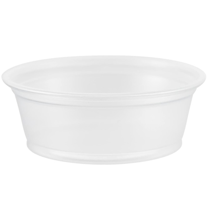 Dressingbecher Plastik PP für Soβen 45ml Ø66mm (2500 Stück) Dressingbecher Plastik PP für Soβen 45ml Ø66mm (2500 Stück)