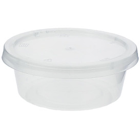 Dressingbecher für Soβen mit Deckel 85ml (100 Stück)