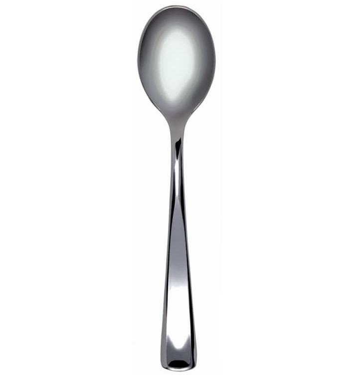 Plastiklöffel metallisiert 175mm (180 Stück) Plastiklöffel metallisiert 175mm (180 Stück)