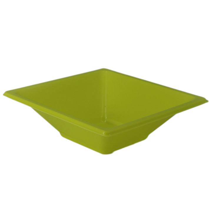 Viereckige Plastikschale Pistazie 120x120x40mm (12 Stück) Viereckige Plastikschale Pistazie 120x120x40mm (12 Stück)