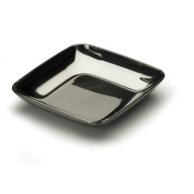 Set aus Plastiktellern und Plastiktabletts für Häppchen (1 Set)