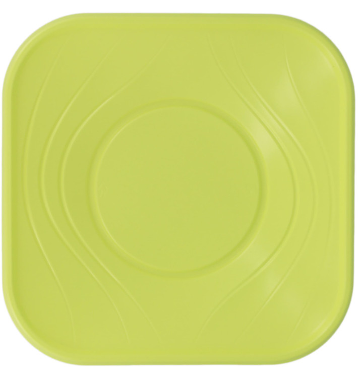 Viereckige Plastikschale PP "X-Table" Lime 180x180mm (8 Stück) Viereckige Plastikschale PP "X-Table" Lime 180x180mm (8 Stück)
