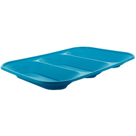 Plastiktablett PP "X-Table" 3C Türkis 330x230mm (2 Stück)