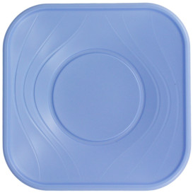 Plastikteller PP "X-Table" Platz Violett 180mm (8 Stück)